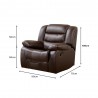Beaumont Recliner Sofa - JIJI.SG