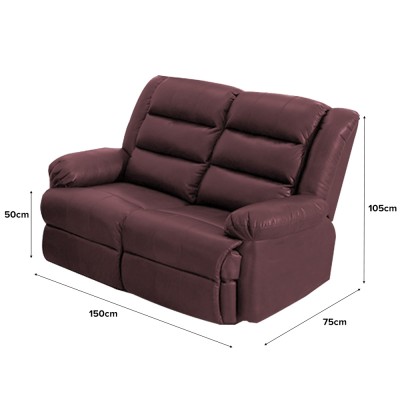 Beaumont 2 Seater Recliner Sofa