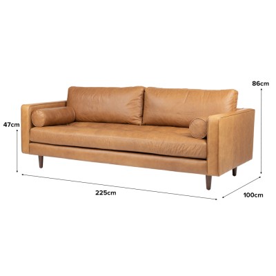 ETHAN 3 Seater Sofa