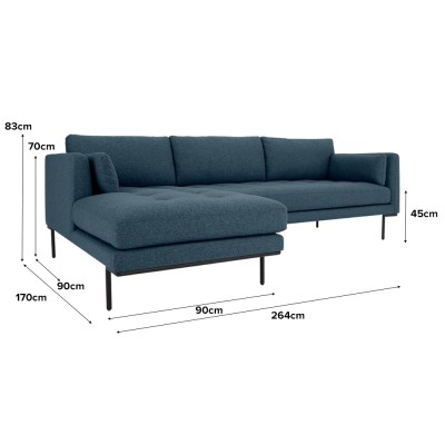 CONNOR L-Shaped Sofa