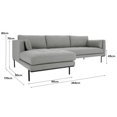 CONNOR L-Shaped Sofa