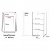 MODERN Storage Cabinet Drawer