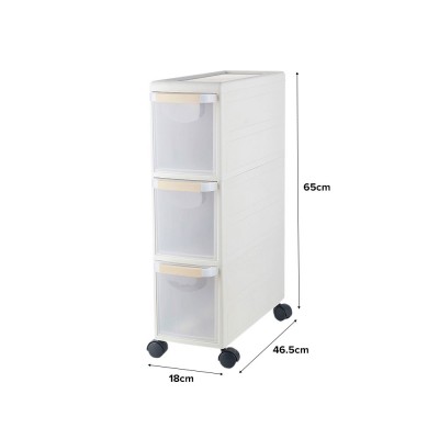 QUESTA Kids Chest of Drawers on Castors