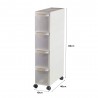 QUESTA Kids Chest of Drawers on Castors