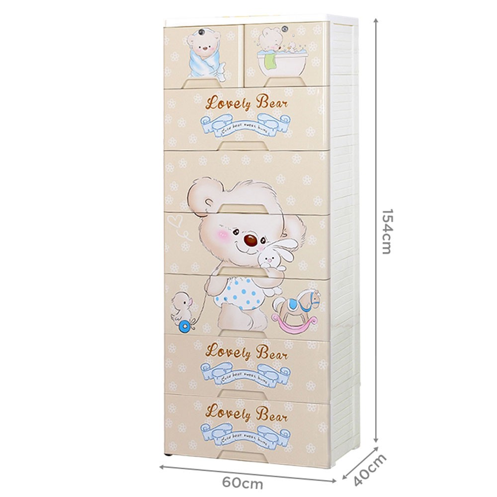 (AS-IS) LOVE-BEAR Storage Cabinet Drawer - JIJI.SG