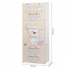 (AS-IS) LOVE-BEAR Storage Cabinet Drawer - JIJI.SG
