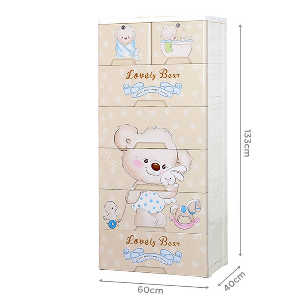 (AS-IS) LOVE-BEAR Storage Cabinet Drawer - JIJI.SG