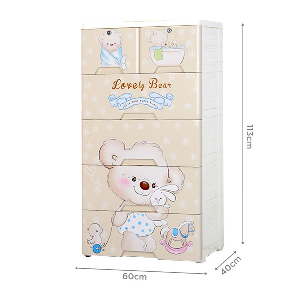 (AS-IS) LOVE-BEAR Storage Cabinet Drawer - JIJI.SG