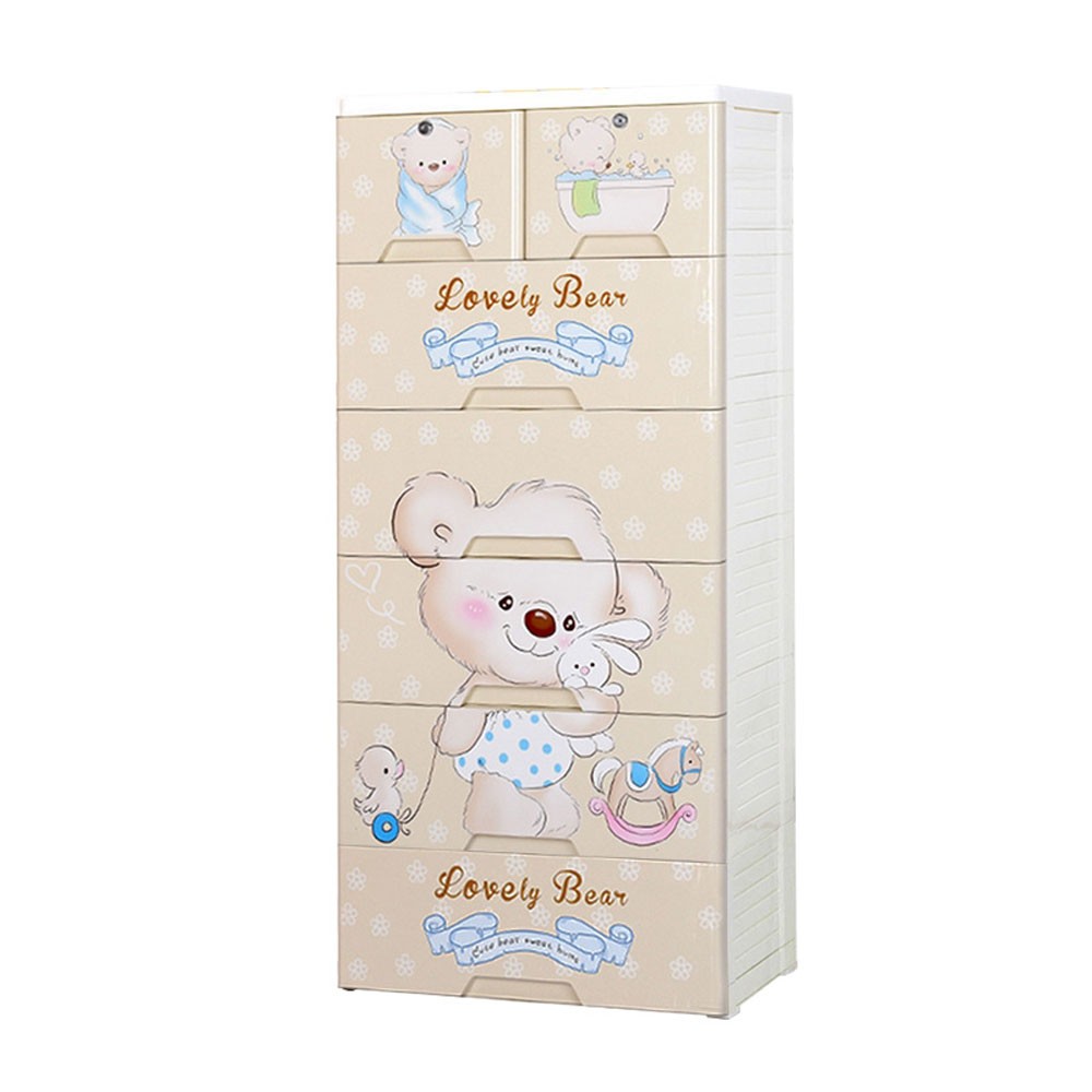 (AS-IS) LOVE-BEAR Storage Cabinet Drawer - JIJI.SG