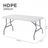 HDPE Folding Table - JIJI.SG
