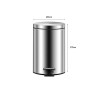 HLWB-02 Pedal Waste Bin - JIJI.SG