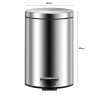 HLWB-02 Pedal Waste Bin - JIJI.SG