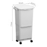 SALOME Sorting Bin on Castors - JIJI.SG