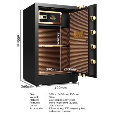 Tiger Deluxe Commercial Safe Box