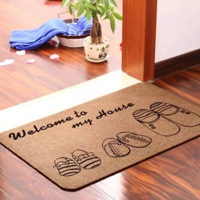 Three-Slippers Door Mat