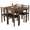 WALD Dining Table and 4 Chairs