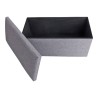 Fabric Footstool with Storage - JIJI.SG