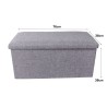 Fabric Footstool with Storage - JIJI.SG