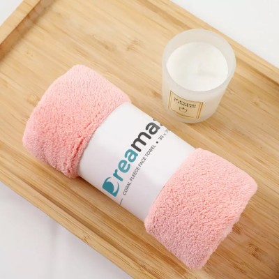 DREAMAX Coral Fleece Hand Towel