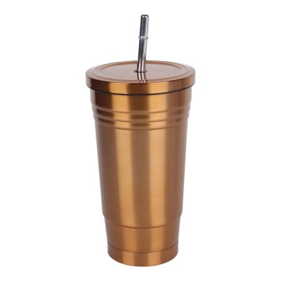 LANNIS Mug with Lid and Straw