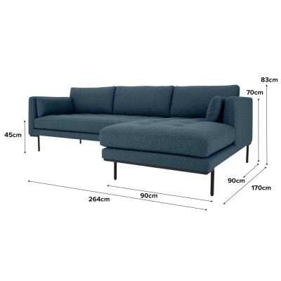 CONNOR L-Shaped Sofa