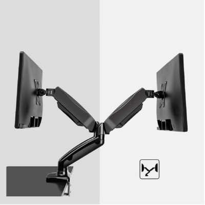 VISIONSWIPE Dual Gas Cylinder Monitor Arm