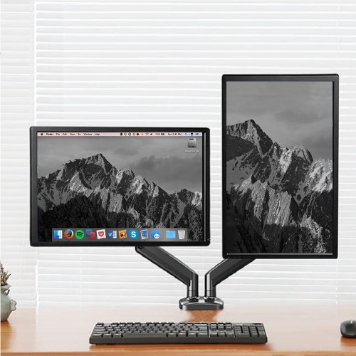 VISIONSWIPE Dual Gas Cylinder Monitor Arm