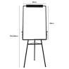 ONES Standing Whiteboard - JIJI.SG