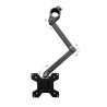 VISIONSWIPE Standard Monitor Arm with Laptop Holder VISIONSWIPE Standard Monitor Arm with Laptop Holder