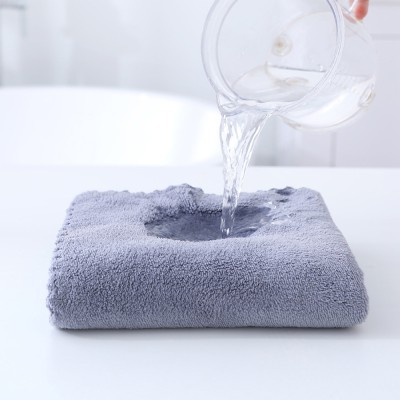 YAWAI Coral Fleece Bath Towel Set