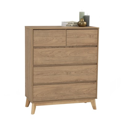 DAKO Chest of 5 Drawers