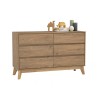 DAKO Chest of 6 Drawers
