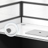 ALPHA N-Panel Partition Work Station - JIJI.SG