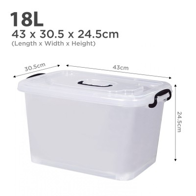 LAURA Transparent Storage Box