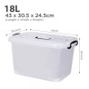 LAURA Transparent Storage Box - JIJI.SG