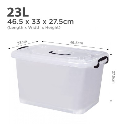 LAURA Transparent Storage Box