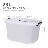 LAURA Transparent Storage Box - JIJI.SG