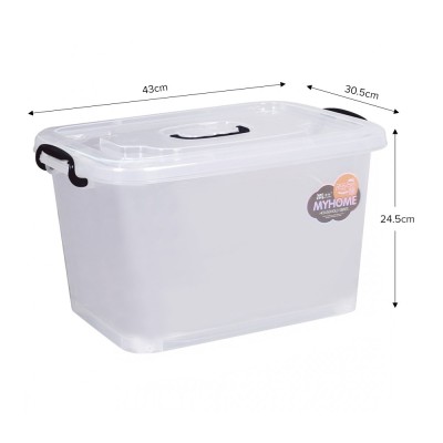 LAURA Transparent Storage Box