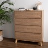 DAKO Chest of 5 Drawers