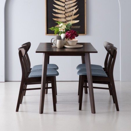 audrey fabric dining chair