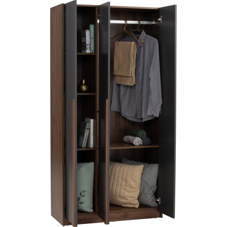 MANDO Wardrobe with 3 Doors