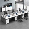 ALPHA HHH-Panel Partition Work Station - JIJI.SG