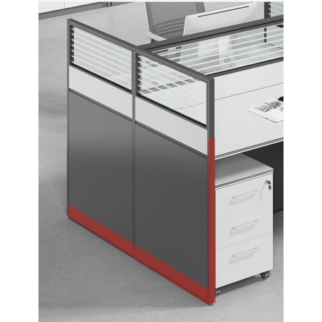 ALPHA T-Panel Partition Work Station