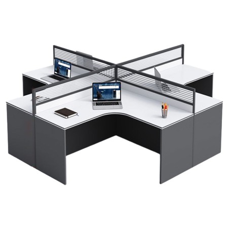 ALPHA X-Panel Partition Work Station