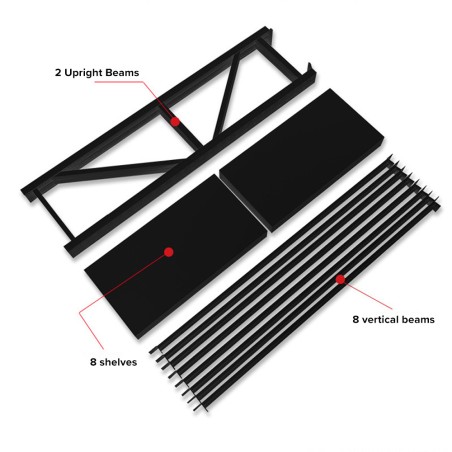 SPACERACK Heavy Duty Shelving Unit