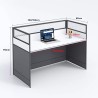 ALPHA N-Panel Partition Work Station - JIJI.SG