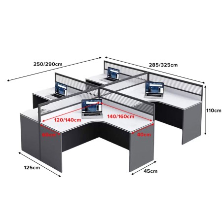 ALPHA TT-Panel Partition Work Station