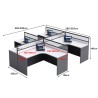 ALPHA TT-Panel Partition Work Station - JIJI.SG