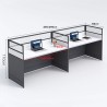 ALPHA E-Panel Partition Work Station - JIJI.SG
