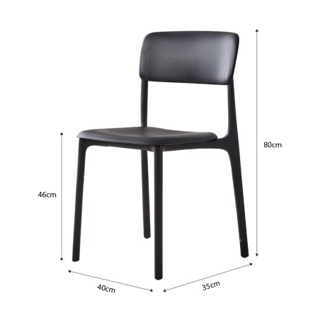 POVEL Chair, Stackable